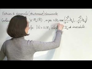 Exercice 8 (Matrices) [01069]