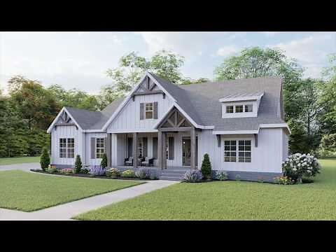 MODERN FARMHOUSE PLAN 009-00295