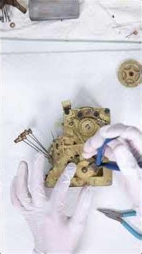 Working on Antique Seth Thomas Sonora Chime Hall Clock No. 40