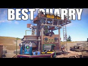 I took over the best quarry in rust...