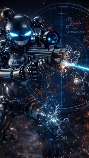 NaBH4: The Selective SNIPER of Organic Chemistry! 🎯 | JEE & NEET Tricks #organicchemistry