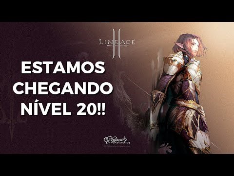 Lineage 2 Unreal Engine 4 Lu4 Servidor 'Gamma' - Elfo Magico - Já estamos upando com o Anão PT2