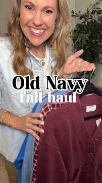 Old Navy Fall Haul 🍂 Affordable Fall Fashion Finds