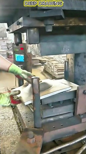 Deep Drawing Metal Forming Process.
