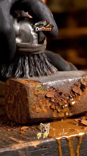 Years of Rust Removed from an Old Hammer
