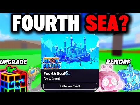 Fourth sea is coming soon! Along with quake rework and new portals skins | BLOX FRUITS