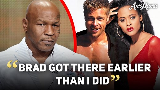 Mike Tyson revealed how he caught Brad Pitt with his first Wife, Robin Givens. #BradPitt | AmoMama Nostalgia