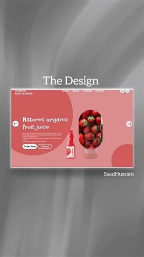 Animated Webpage 3D Design | Figma Designs 🪄