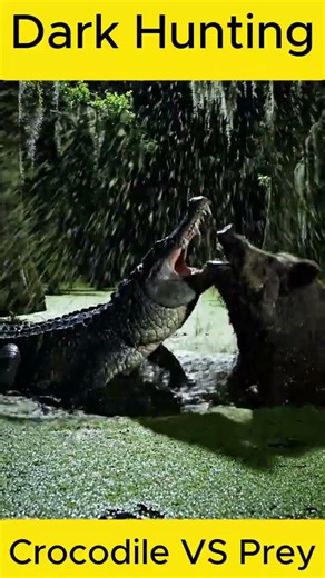Crocodile VS Prey #crocodile #prey