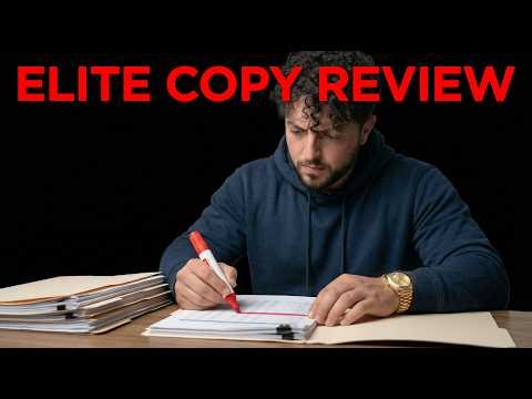 The Most Valuable 20 Minutes of Free Copy Coaching You'll Ever Get (3 Full Teardowns)