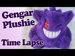 Gengar Plushie Time Lapse - Choly Knight Pattern