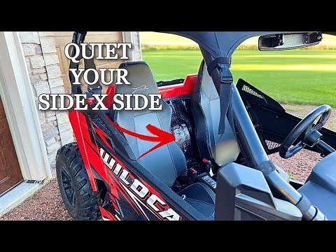 Silence Your UTV: Sound Deadening Mat Installation and Review