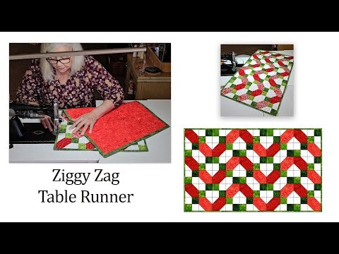 Ziggy Zag Runner Binding