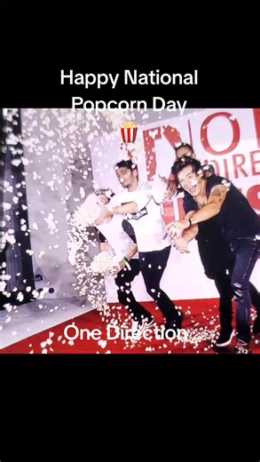 Happy National Popcorn Day 🍿 One Direction This is Us Best Song Ever . . #onedirection #thisisus #bestsongever #nationalpopcornday