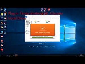 Tenda USB Wireless Adapater Tutorial