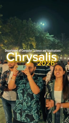 Ramdeobaba University (RBU) Nagpur on Instagram: "The stage was set, the lights were bright, and the talent was unmatched! 🌟 Chrysalis 2K26, organized by the Department of Computer Science and Applications at Ramdeobaba University, was a true celebration of creativity. From the divine energy of the Maa Kali act to the glamour of the Fashion Show and the soulful unplugged music sessions, every moment was a highlight. Huge congratulations to all the winners who walked away with the titles! 🏆✨ RB