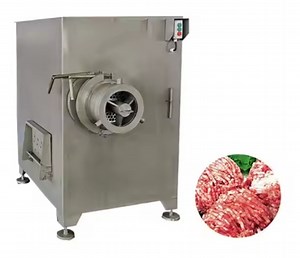 [Hot Item] Commercial Factory Type 200 Stainless Steel Industrial Frozen Meat Grinder Meat Mincer Machine