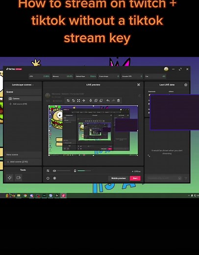 Stream on TikTok & Twitch Simultaneously (No Stream Key!)