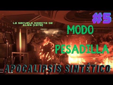 ALIEN ISOLATION: MODO PESADILLA #5 (Jugado por un fan de la saga)