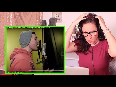 Vocal Coach Reacts -Codfish - Boulevard of Broken Dreams (Green Day Beatbox Cover)