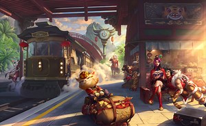 Ready to catch the train? 💖 Group up for firecrackers, festivities, and feasting during Lunar Revel, starting tomorrow! | League of Legends