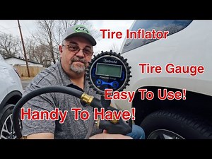 Tire Inflator and Gauge - AstroAI