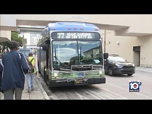 Miami-Dade County is offering free bus fares