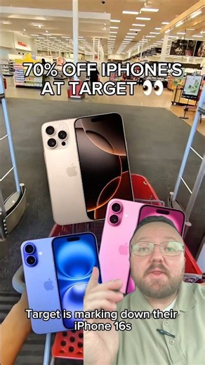 iPhone 16 models for up to 70% off at Target?! 📱👀