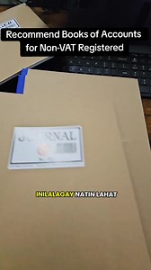43K views · 509 reactions | Books of accounts for Non-VAT: 1....
