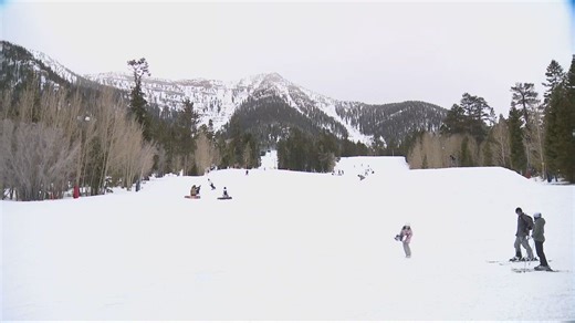 Snow flurries possible in Las Vegas Wednesday as Mount Charleston sees heavy snowfall