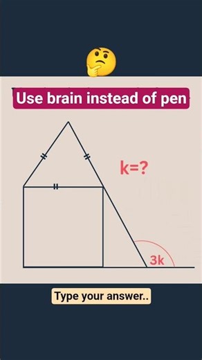 Can You Solve it in your brain only🤔 #shorts #maths #viral #education