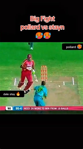 Pollard vs Dale Steyn 😡 | Angry Mode Clash That Shocked Cricket Fans