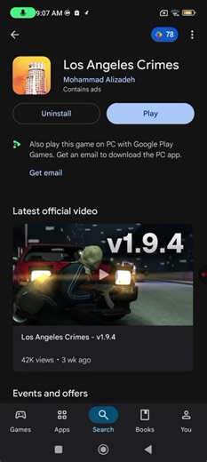 GTA V copy game in Play Store on mobile 📲 real
