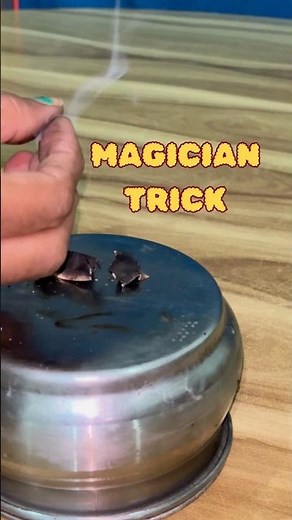 "Magician’s Smoke Trick Explained: Science Behind the Smoke from Fingers #funwithscience# experiment