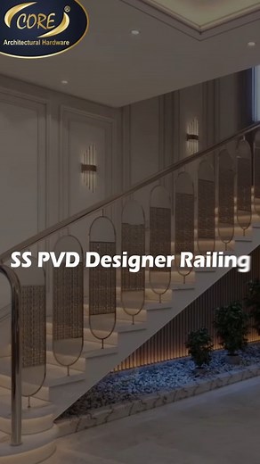 1.9K views · 26 reactions | Presenting SS PVD Designer Railings by...