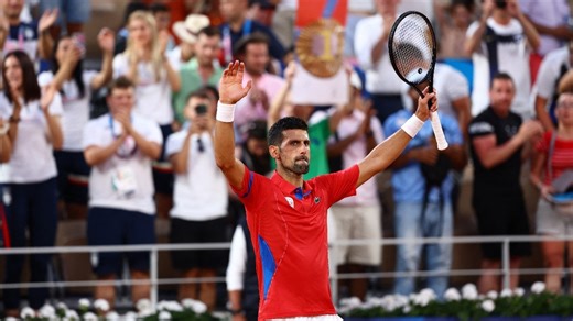 Paris 2024: Novak Djokovic, Carlos Alcaraz storm into semis with straight-set win