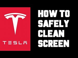 Tesla How To Clean Screen - How To Safely Clean The Navigation Screen in Your Tesla Model 3 Model Y
