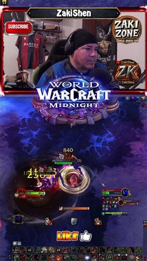 Midnight Short PvP 147 - Fury Warrior - World PvP #warcraft #midnight #gamingshorts