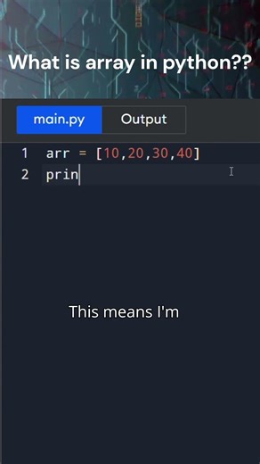 Array in python