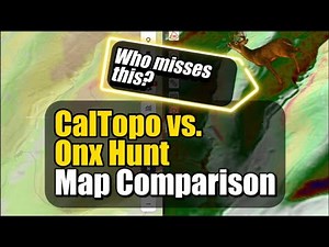CalTopo vs. OnX Hunt: What You’re Missing in Hill Country Terrain