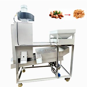 [Hot Item] Automatic Almond Apricot Kernel Cracking Machine Almond Breaking and Shell Separator Machine