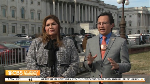 9.2K views · 320 reactions | Since the 1920s, there have been 435 seats in the House of Representatives, distributed among the 50 states and six seats for so-called non-voting delegates. But now, leaders of the Cherokee Nation are reminding Congress that they've been owed a seat for nearly 200 years. | CBS Mornings | Facebook