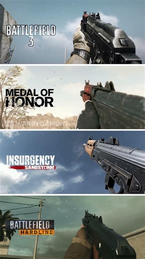 AKS-74U Comparison | Battlefield 3 vs Medal of Honor vs Insurgency Sandstorm vs Battlefield Hardline