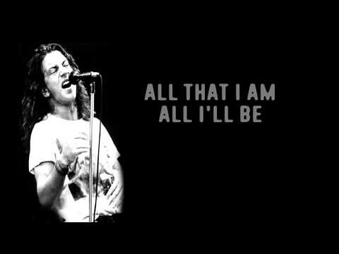 Pearl Jam - Black (lyrics)