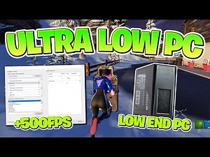 Best Fortnite FPS Boost LOW END PC! ✅ (Max FPS & 0 Delay)