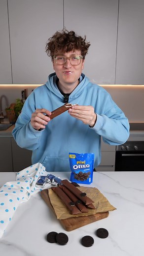 Schoko-Eisstangen mit Oreos Rezept – einfach & schnell