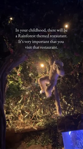 Rainforest Cafe on Instagram: "You just can’t beat those core childhood memories at the Rainforest Cafe. ❤️🐸"