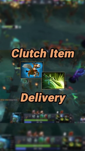 Clutch item delivery! #dota2 #morphling
