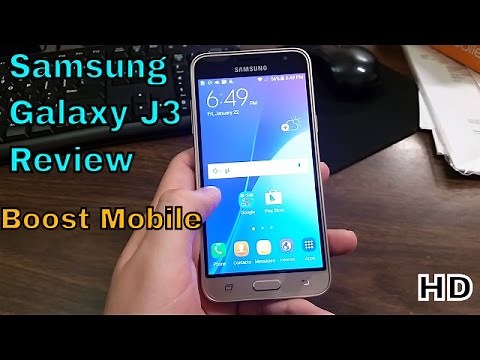 Samsung Galaxy J3 Full Review (Boost Mobile) HD