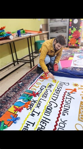 Aakash on Instagram: "Happy new year 2026 welcome student 2026 aakash new class art artist virtual world no 1 drawing teacher student👨‍🎨👩‍🎓🎨"